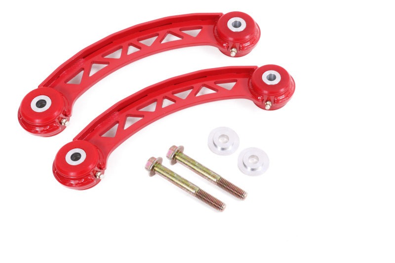 BMR 08-17 Challenger Non-Adj. Upper Trailing Arms (Polyurethane) - Red - UTA110R