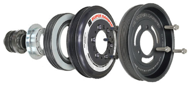 ATI Damper - 7.525in - Alum - 4 &amp; 3 Grv - GM L86 6.2 V8 - ATI918645