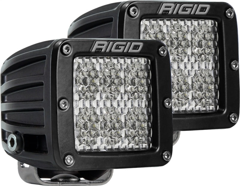 Rigid Industries D2 - 60 Deg. Lens Pair - 502513 by Rigid Industries - front view