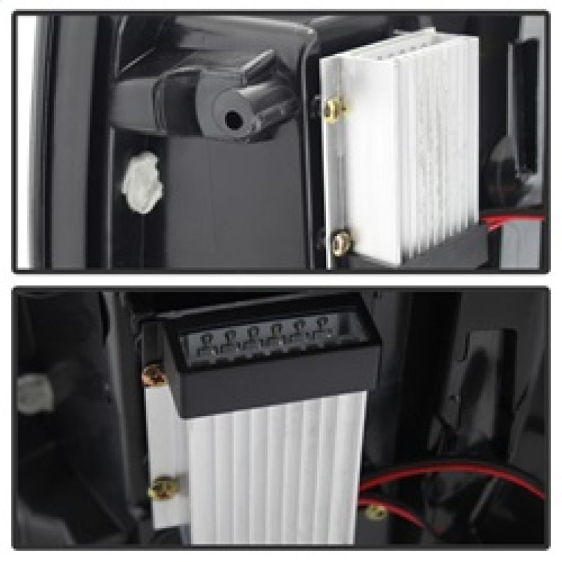 Spyder Ford F150 09-14 LED Tail Lights Black Smoke ALT-YD-FF15009-LED-BSM - 5078148