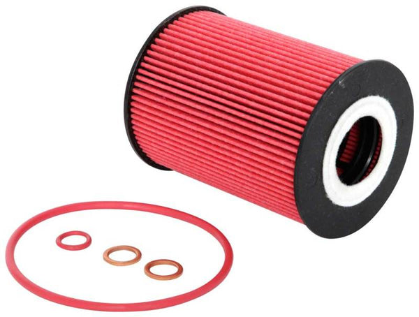 K&N Performance Oil Filter for 06-11 BMW M5/M6 / 08-15 Porsche Cayenne 4.8L / 10-15 911 3.4L/3.8L - HP-7032 for 2008-2018 Por
