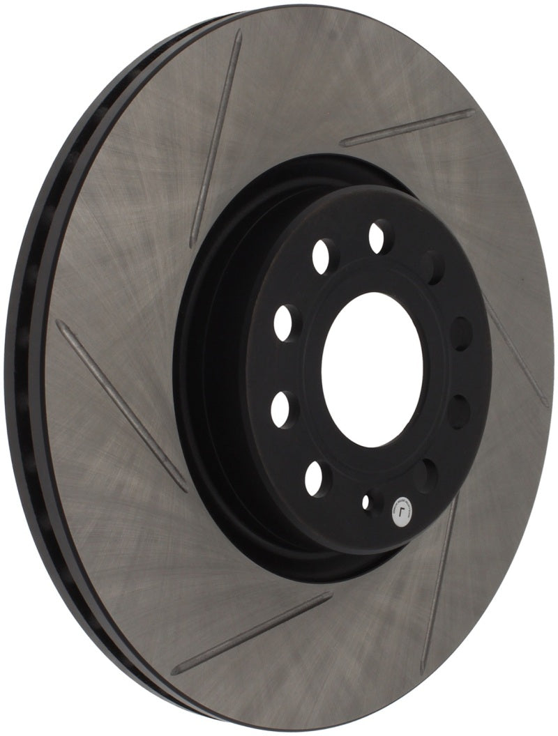 StopTech VW Mk7 Golf GTI non PP Power Slot Slotted Rotor - Front Right - 126.33098SR