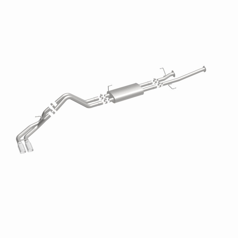 MagnaFlow 14 Toyota Tundra V8 4.6L/5.7L Stainless C/b Exhaust Dual same side pass. rear tire - 15306