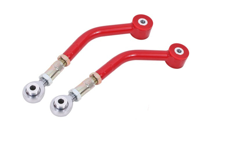 BMR 08-17 Challenger Upper Control Arms On-Car Adj. Rod Ends (Polyurethane) - Red - UCA112R