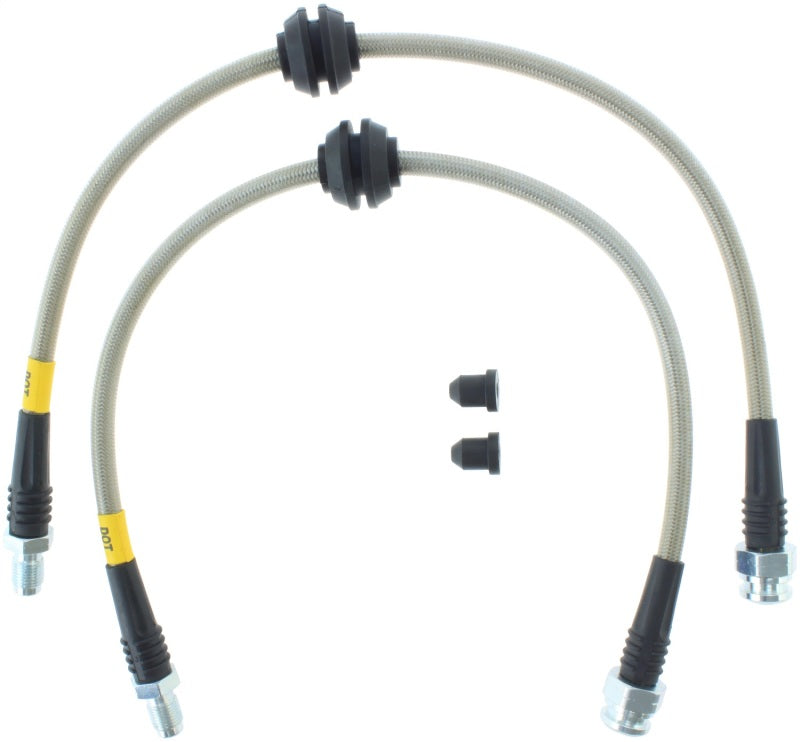 StopTech 13-18 Ford Focus ST Stainless Steel Rear Brake Lines