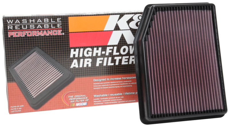 K&N 2019 Chevrolet Silverado 1500 V8-5.3L F/I Drop In Air Filter - 33-5083
