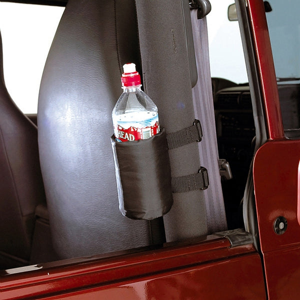 Rugged Ridge Sport Bar Drink Holder Pair - 12101.51 for 1987-2018 Jeep Wrangler - front view