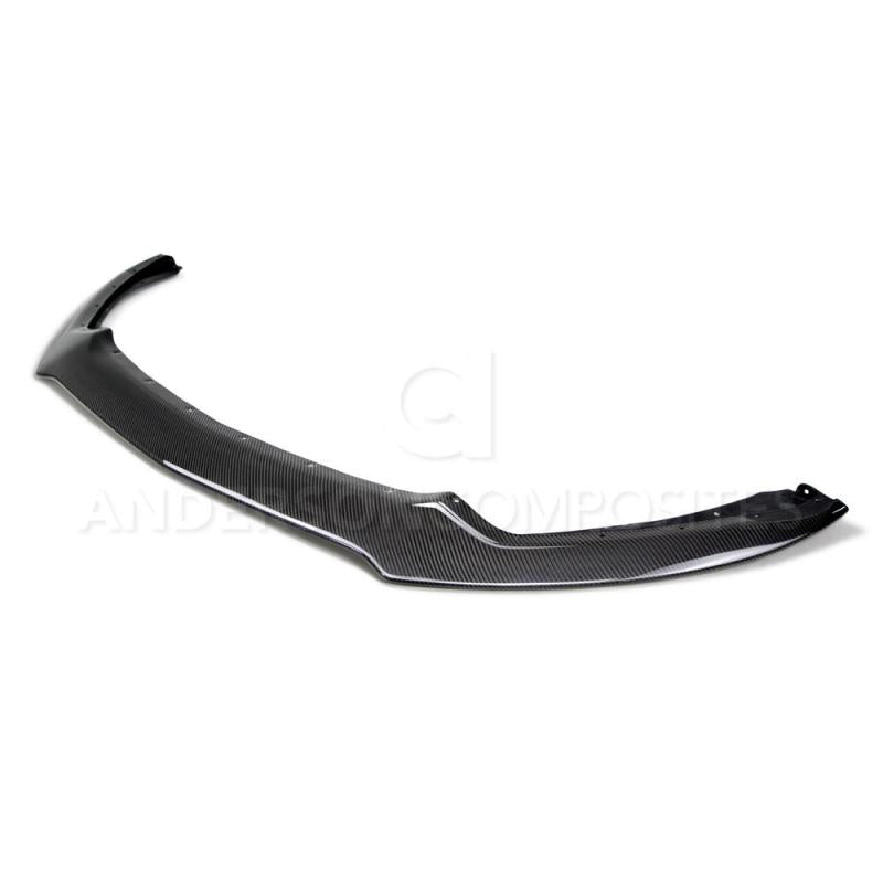 Anderson Composites 15-16 Ford Mustang Carbon Fiber Type-AC Front Chin Spoiler - AC-FL15FDMU-AC