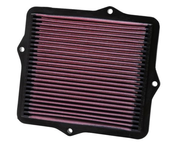 K&N Replacement Air Filter AIR FILTER, HON CVC 1.4L 94-01, 1.5/1.6L 91-01 - 33-2047 for 1993-1997 Honda Civic del Sol - front