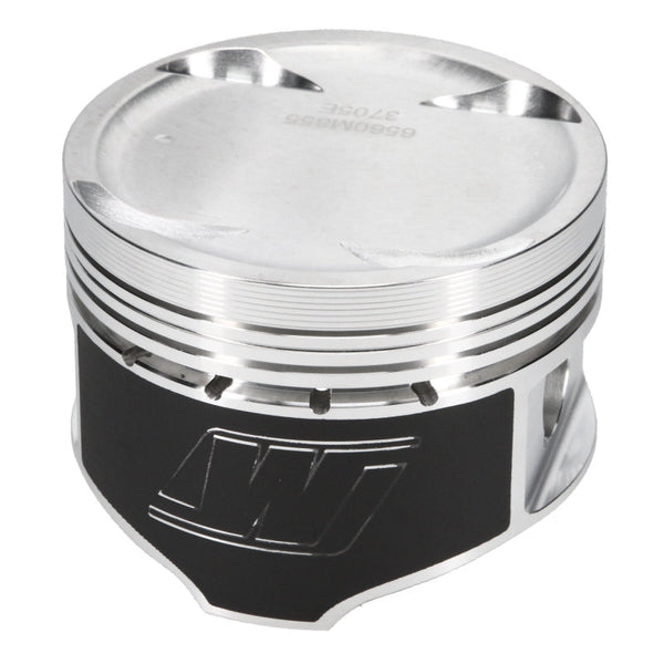 Wiseco Mits Turbo DISH -10cc 1.378 X 85.5 Piston Shelf Stock Kit - K560M855 for 1990-1992 Eagle Talon - front view