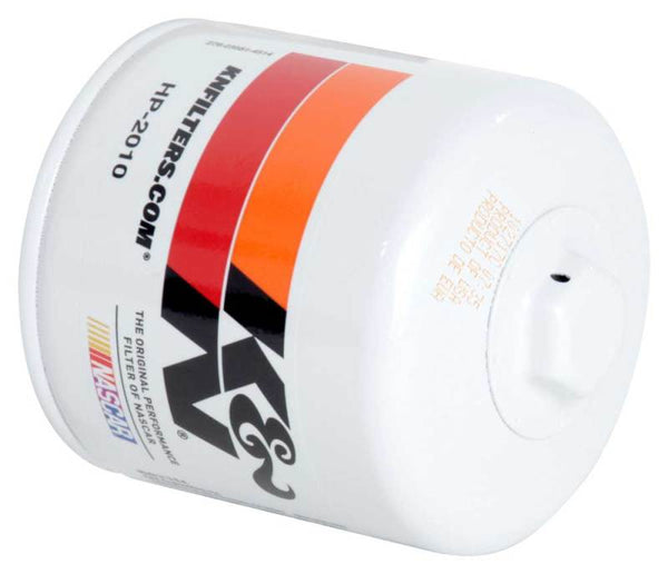 K&N Oil Filter OIL FILTER; AUTOMOTIVE - HP-2010 for 1992-2002 Ford Crown Victoria - front view