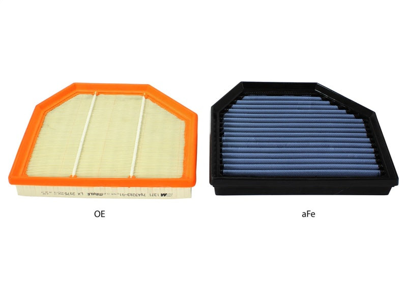 aFe MagnumFLOW OEM Replacement Air Filter PRO 5R 2015 BMW M3/M4 (F80/F82) 3.0L S55 (tt) Qty. 2 - 30-10238