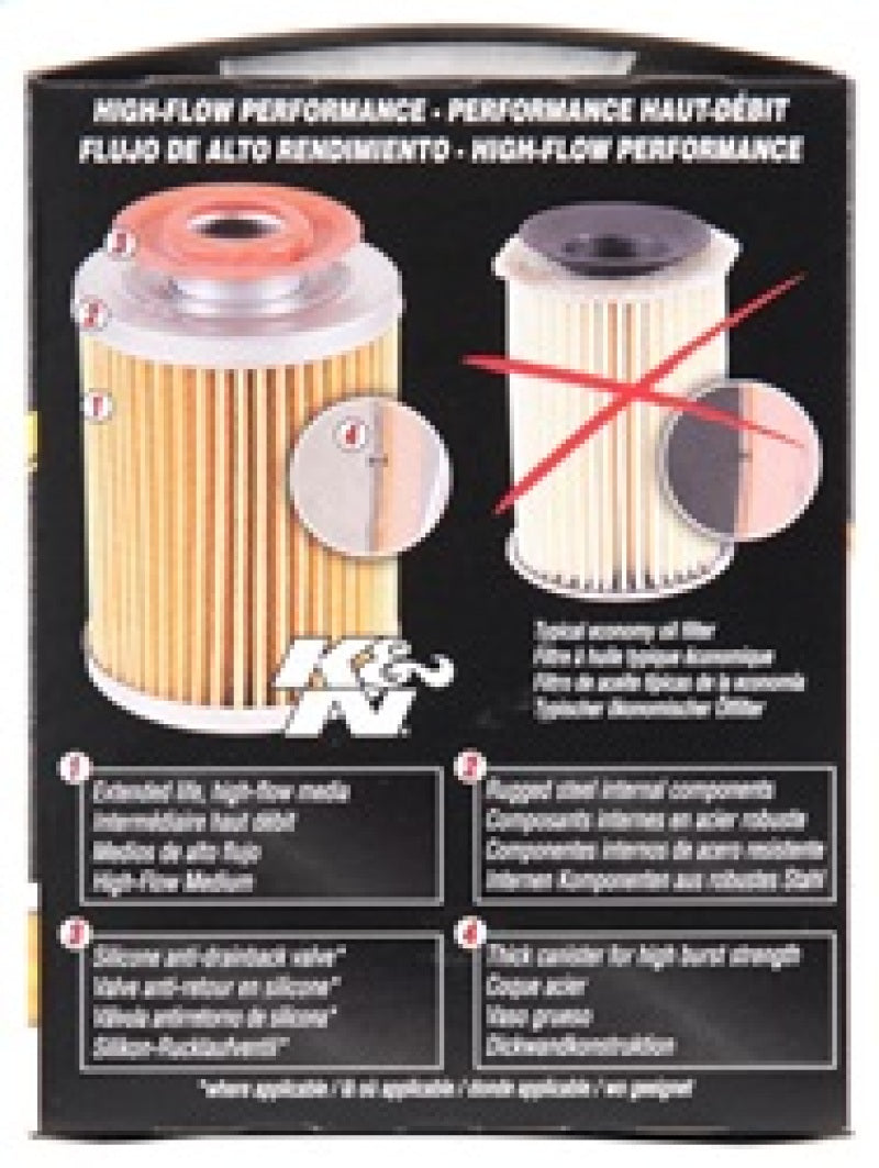 K&amp;N Oil Filter OIL FILTER; AUTOMOTIVE - HP-2002