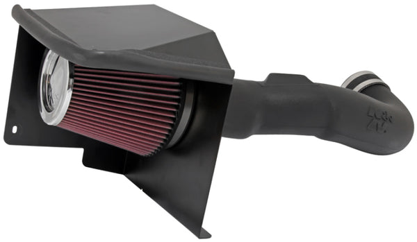 K&N FIPK 09-11 Chevy Silverado V8 Performance Intake Kit - 57-3070 for 2009-2014 Cadillac Escalade - front view
