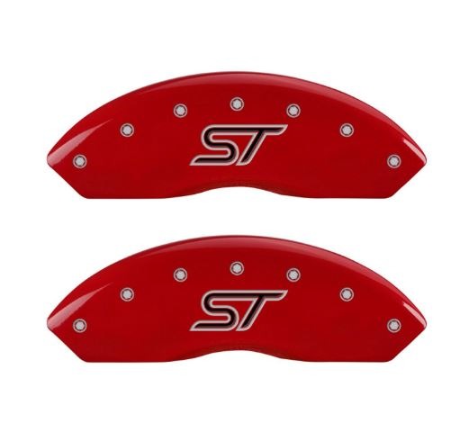 MGP 4 Caliper Covers Engraved Front & Rear ST Red