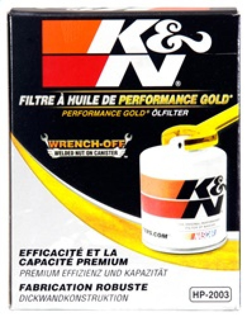 K&amp;N Oil Filter OIL FILTER; AUTOMOTIVE - HP-2003