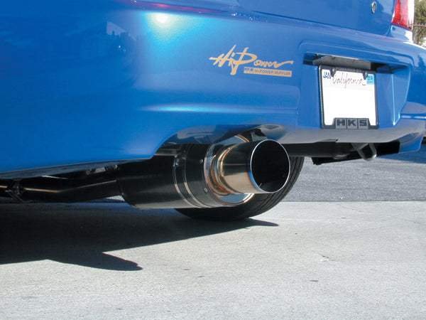 HKS 02-07 WRX / 04-07 STi Carbon Ti Exhaust - 3112-EX005 by HKS