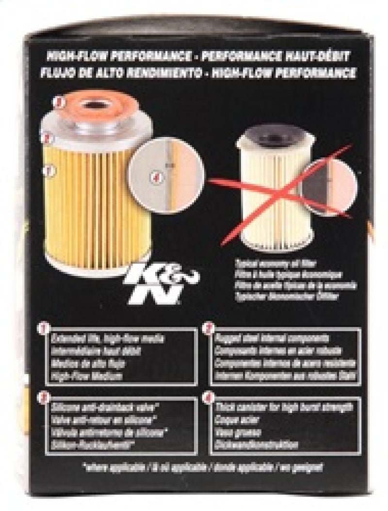 K&amp;N 03-09 Scion tC / 00-05 Celica GT/GT-S Performance Gold Oil Filter