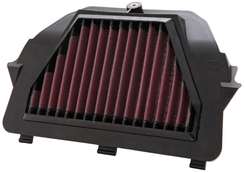 K&N 08-13 Yamaha YZF R6 599 Replacement Air Filter - Race Specific - YA-6008R for 2008-2020 Yamaha YZF-R6 - front view