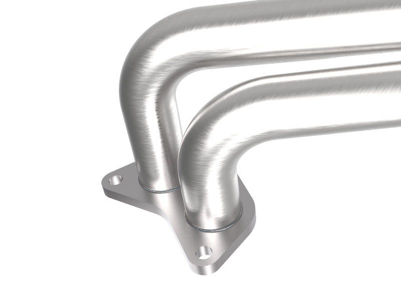 aFe Power Twisted Steel Long Tube Header 02-19 Subaru Impreza WRX/STI/Legacy (Unequal Length) - 48-36803