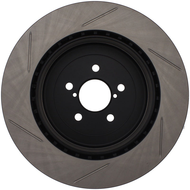 StopTech Power Slot 04 STi Rear Right Slotted Rotor - 126.47020SR