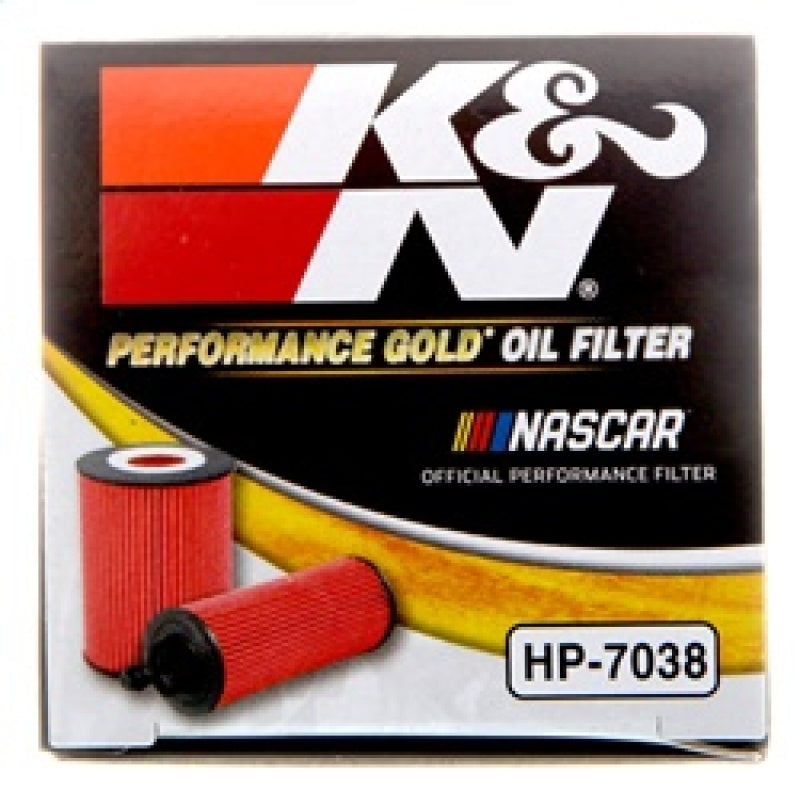 K&amp;N Performance Oil Filter for 2019 Audi A3 2.0L - HP-7038