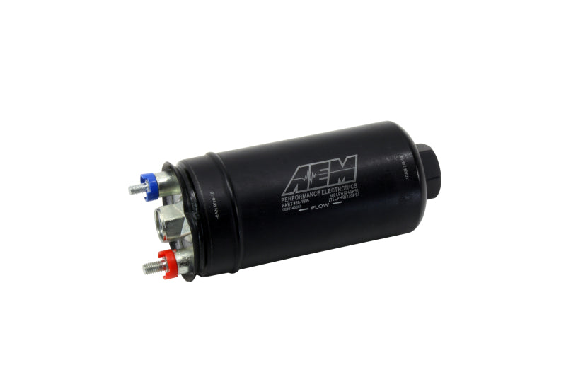 AEM 380LPH High Pressure Fuel Pump -6AN Female Out, -10AN Female In - 50-1005