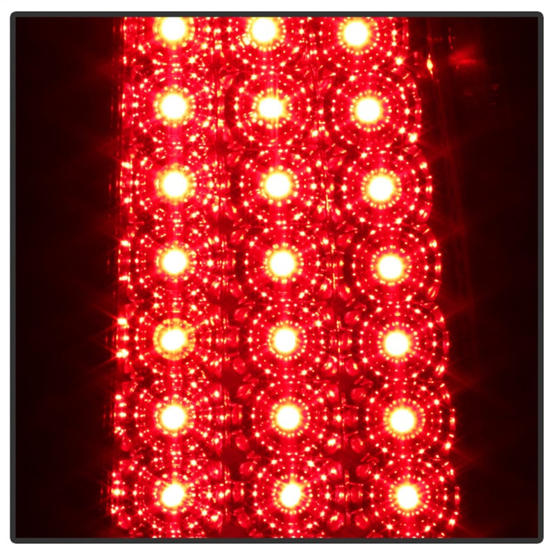 Xtune Chevy Silverado 1500/2500/3500 03-06 LED Tail Lights Red Clear ALT-ON-CS03-LED-RC - 5008787