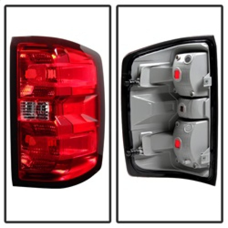Xtune Chevy Silverado 2014-2016 Passenger Side Tail Lights - OEM Right ALT-JH-CS14-OE-R - 9031922