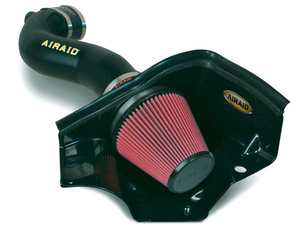 Airaid 05-09 Ford Mustang 4.6L Race Only (No MVT) MXP Intake System w/ Tube (Oiled / Red Media) - 450-304 for 2005-2009 Ford 