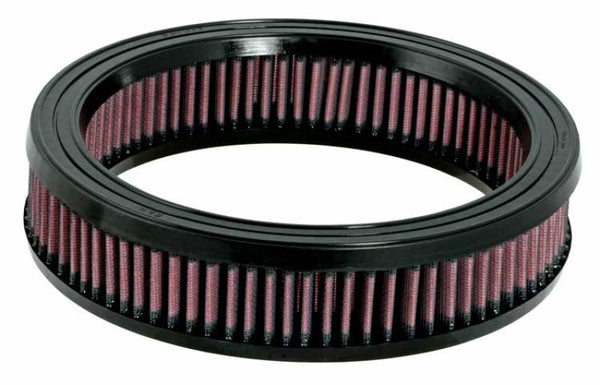 K&N Replacement Air Filter AMC-JEEP,DODGE TRUCKS, 1961-90 - E-1080 for 1974-1986 Jeep Cherokee - front view