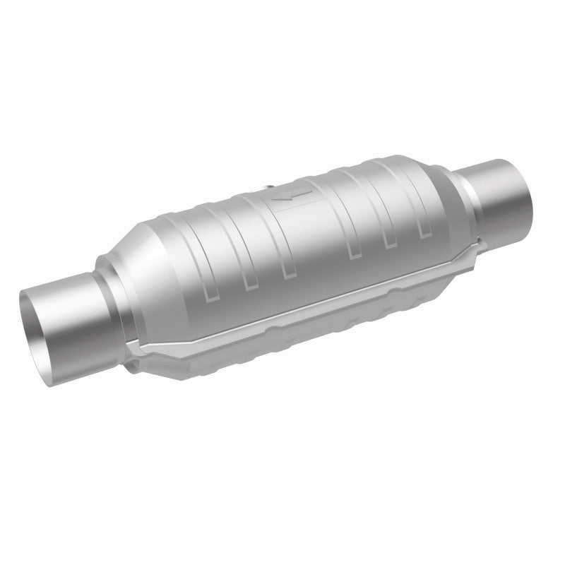 MagnaFlow Conv Univ 2.5in Inlet/Outlet Center/Center Round 11in Body L x 5.125in W x 15in Overall L - 51356