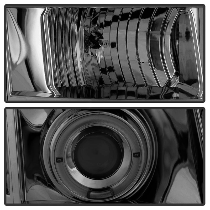 Spyder GMC Yukon 07-14/Yukon Denali 07-14 Projector Headlights LED Halo LED Smke PRO-YD-GY07-HL-SM - 5029348