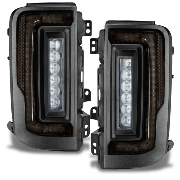 Oracle 21-23 Ford Bronco Flush Style LED Taillights - Tinted - 5892-504-T for 2021-2026 Ford Bronco - front view