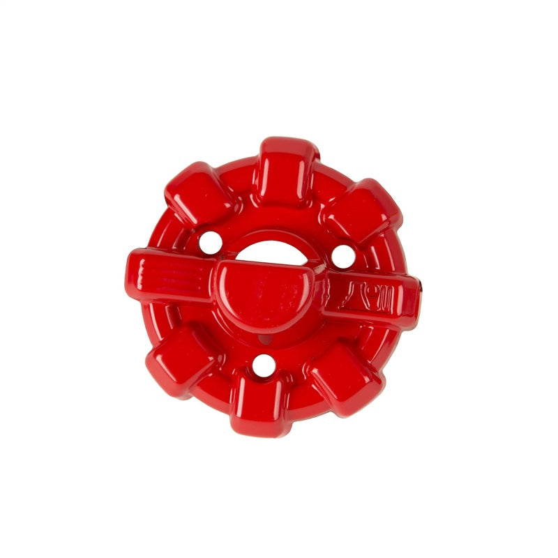 Rugged Ridge Elite Antenna Base Red 07-20 Jeep JK/JL/JT - 17212.14 for 2007-2026 Jeep Wrangler - front view