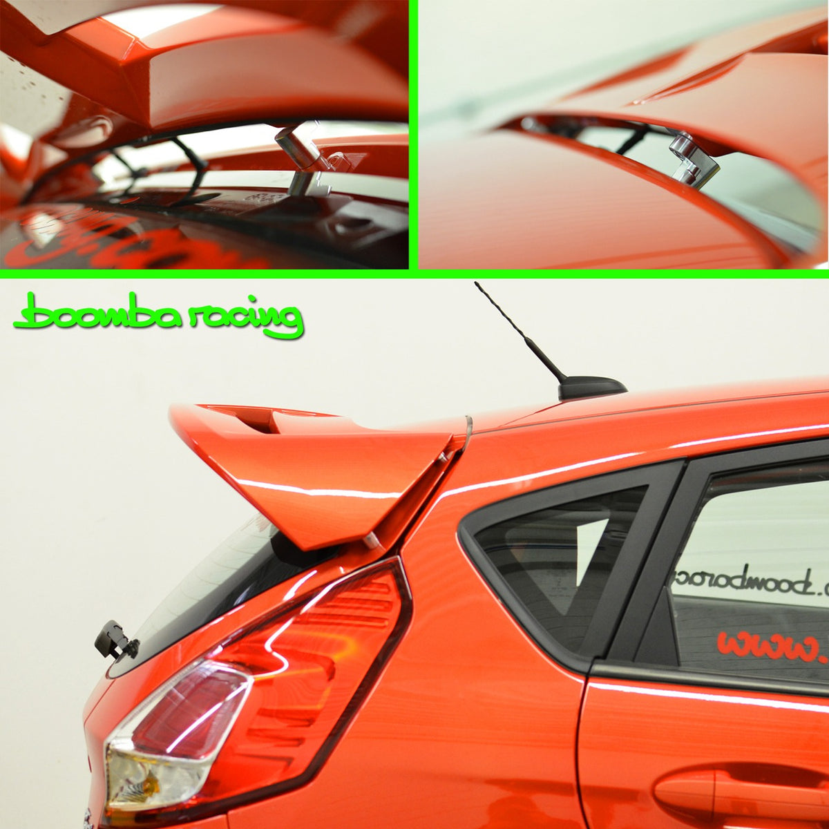 BoombaRacing Fiesta ST Wing Risers
