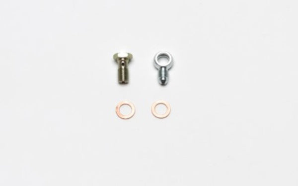 Wilwood Fitting Kit -3 Male w/ 3/8-24 Banjo Bolt (For Banjo Outlet Master Cylinders) - 220-13674 by Wilwood
