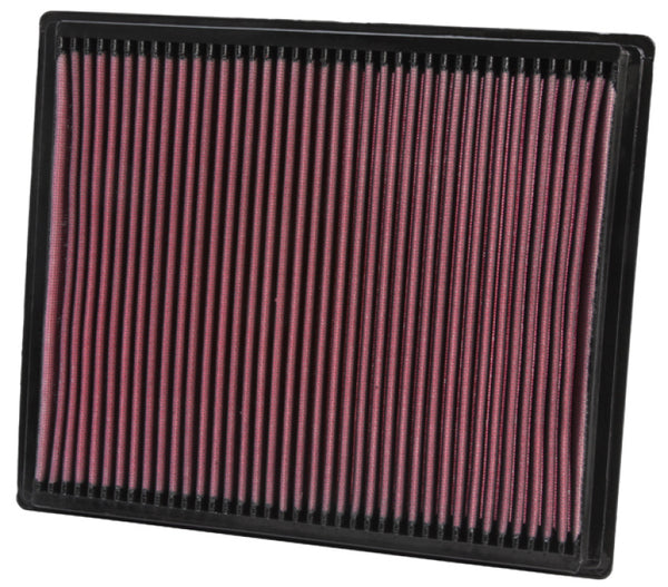 K&N Nissan Titan & Armada 5.6L - V8 2004 Drop In Air Filter - 33-2286 for 2005-2019 Nissan Frontier - front view