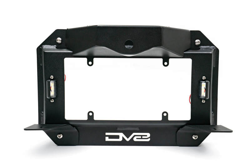 DV8 Offroad 18-22 Jeep Wrangler JL Spare Tire Delete Kit w/Light Mounts - TSJL-03