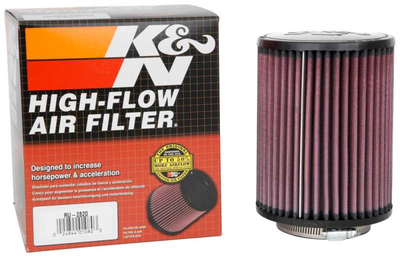K&amp;N Filter 3 inch Flange 5 inch OD 6 1/2 inch Height - RU-2820