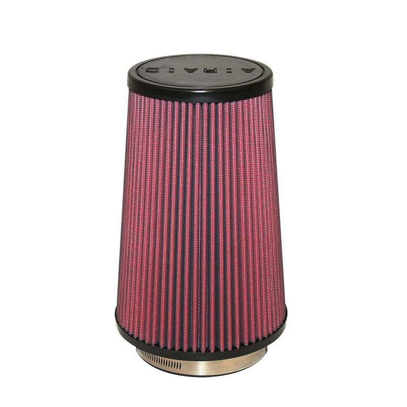 Airaid Universal Air Filter - Cone 4 x 6 x 4 5/8 x 9 w/ Short Flange - 700-471 by Airaid - front view