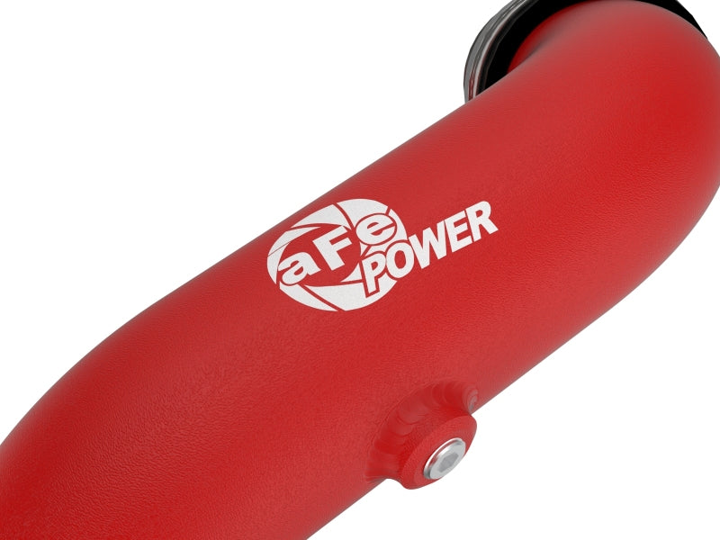 aFe 20-23 Ford Explorer ST V6 3.0L (tt) BladeRunner Aluminum Hot and Cold Charge Pipe Kit - Red - 46-20654-R