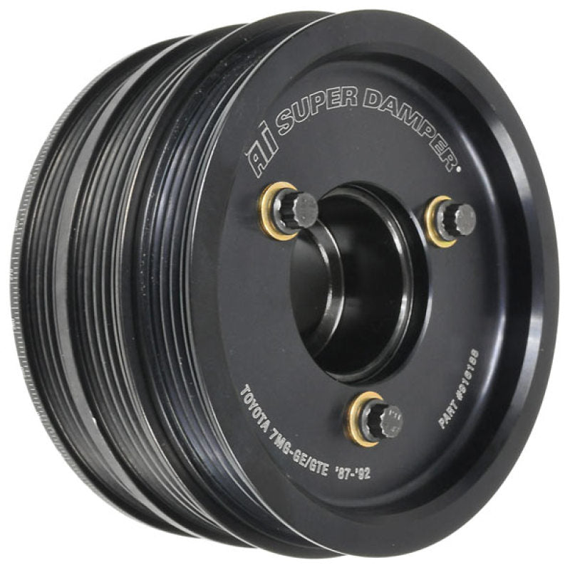 ATI Damper - 5.67in - Alum - (2) 4 Grv - Toyota Supra - 7M-Ge / GTe 3L - 87-92 - 800HP Max - 1Pc - ATI918525