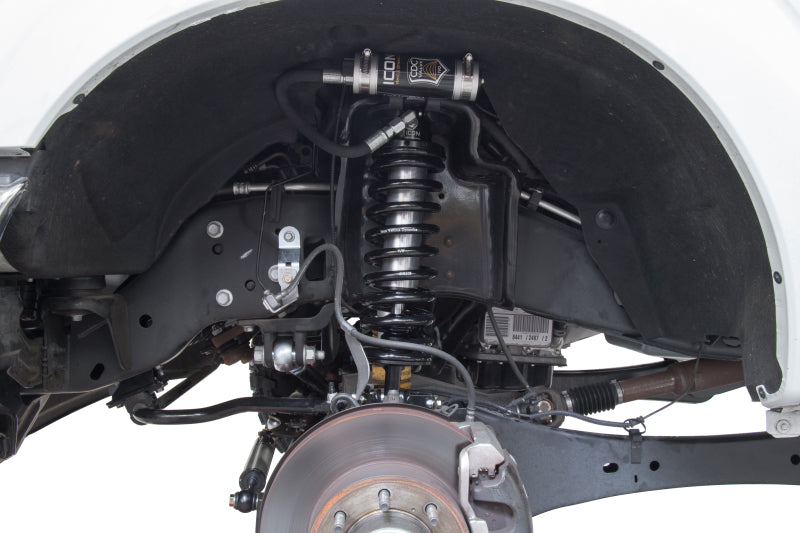 ICON 05-16 Ford F-250/F-350 2.5-3in Stage 5 Coilover Conversion System - K63105 for 2005-2016 Ford F 250 - angle view
