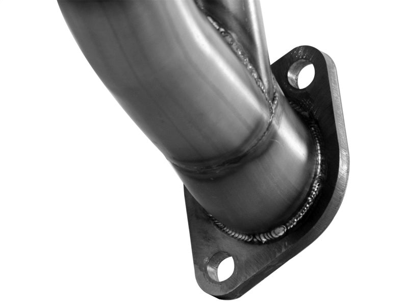 aFe Twisted Steel Header SS-409 HDR Jeep Wrangler YJ 91-99 I6-4.0L - 48-46201