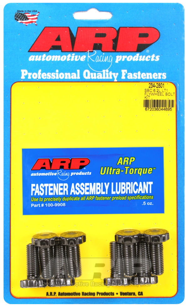 ARP Chevrolet Small Block 6.2L lT1 1.25 UHL Flywheel Bolt Kit - 234-2801 by ARP