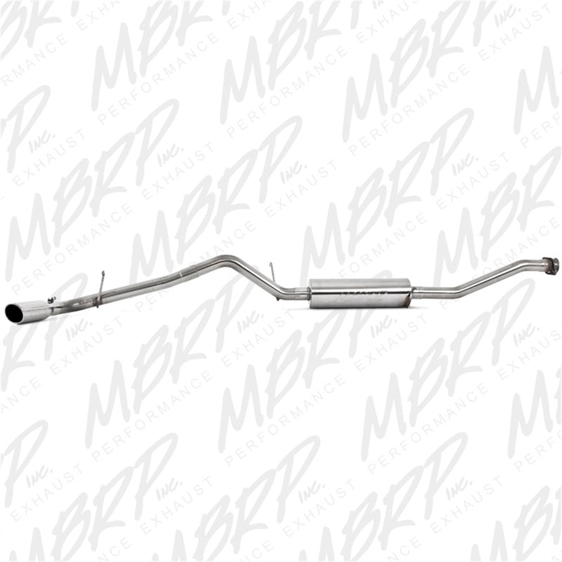 MBRP 04-10 Chevy/GMC Colorado/Canyon 2.8L/2.9L/3.5L/3.7L Cat Back Single Side - S5046409