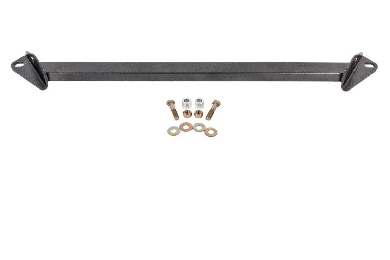 BMR 15-23 S550 Mustang Front 2-Point Subframe Chassis Brace - Black Hammertone - CB007H