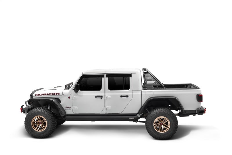 N-Fab ARC Sports Bar 20-22 Jeep Gladiator - Textured Black(Roll-N-Lock Cover Fitment Only) - J19BR-RLT