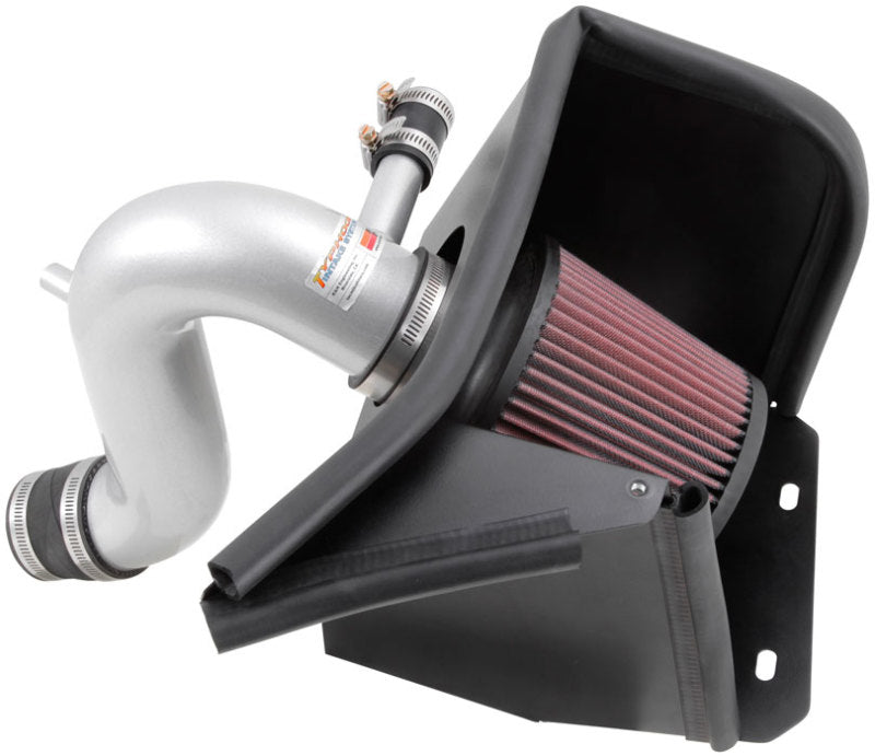 K&N 69 Series Typhoon Performance 13 Chrysler/Dodge 200/Avenger 2.4L Silver Cold Air Intake Kit - 69-2549TS